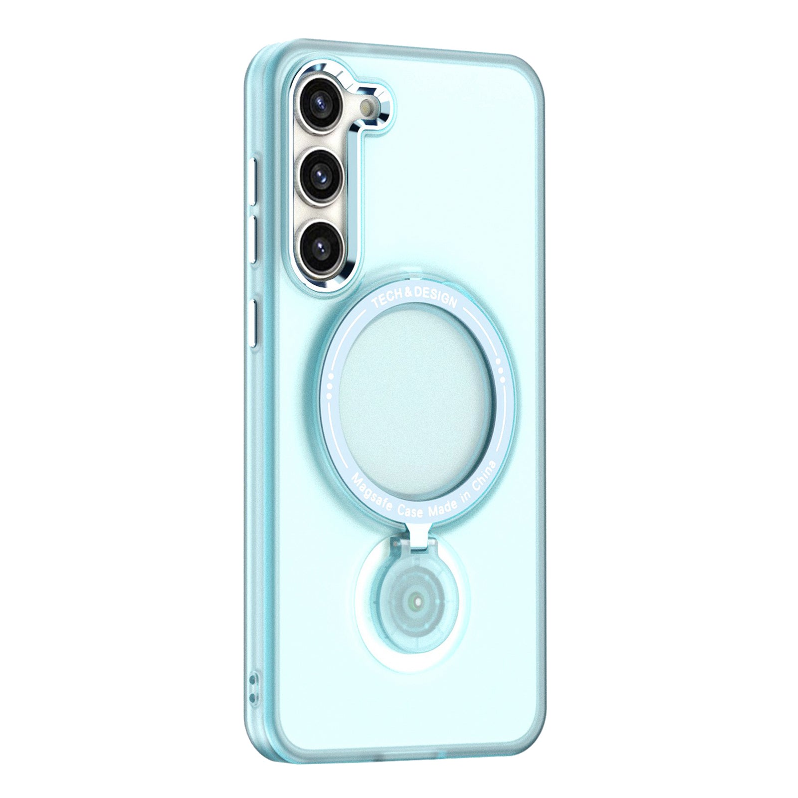 For Samsung Galaxy S23 Magnetic Ring Kickstand Phone Case Hard PC Back Cover Compatible with MagSafe For Samsung Galaxy S23 Magnetic Ring Kickstand Phone Case Hard PC Back Cover Compatible with MagSafe